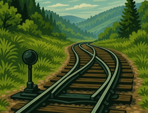 railroad switch image